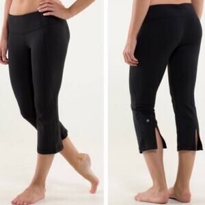 Lululemon Gather & Crow Black Crop Leggings
